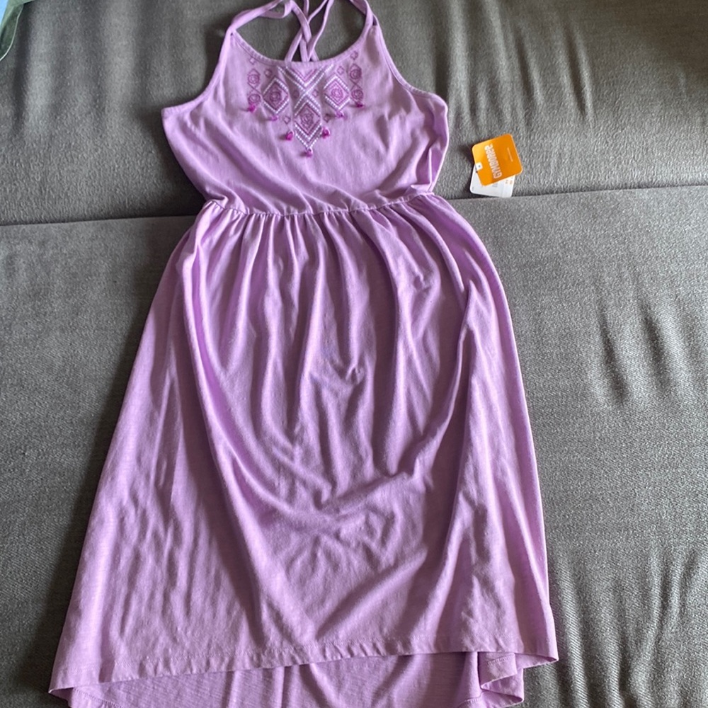 I am selling a purple and design dress from Gymboree